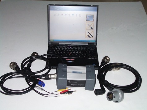 Mercedes benz star diagnosis workshop system