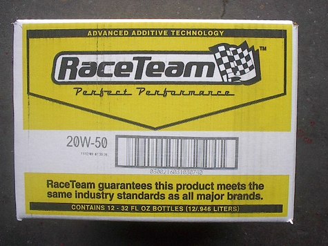 RaceTeam Motor Oil 5W20,5W30,10W30,10W40,20W50 & ATF