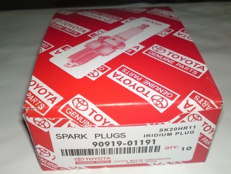 Genuine Toyota Japan Origns Spark Plugs 90919-01191