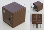 GM fuse box relays:  5 pins: Part# 13306940