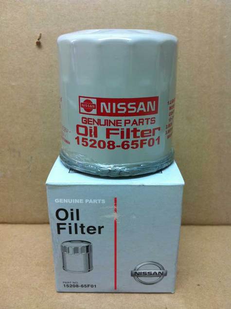 Nissan genuine Oil Filter part # 15208-65F01