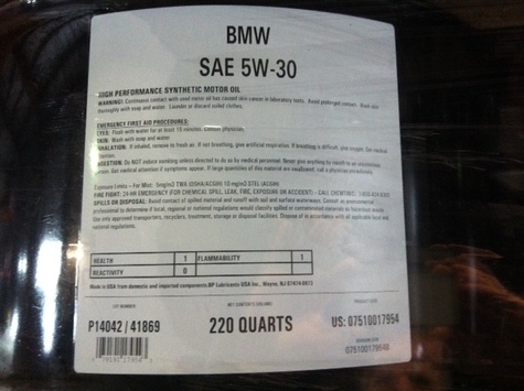 BMW Full Synthetic