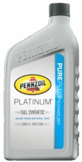 Penzoil Platinum 10w-30, 6/1 quart case, with PurePlus Technology