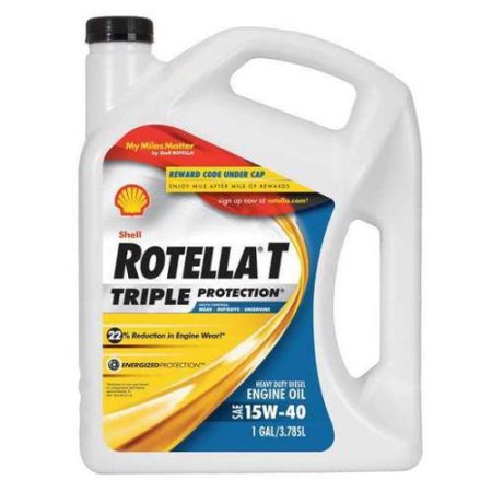 Rotella T Triple Protection 15W-40 (CJ-4) / 3*1gal (3.874L) part # 55001991