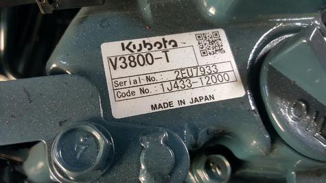 KUBOTA ENGINE V3800-T