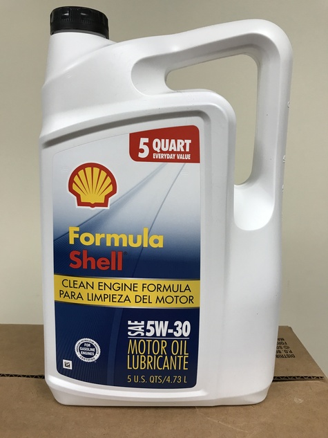 Formula Shell 5W30 3x5 quarts