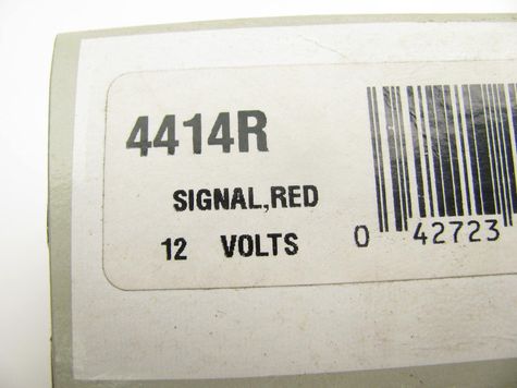 (1300) Wagner 4414R PAR36 RED Sealed Beam Lamp Light Bulb 4.5" 18 Watt 12.8