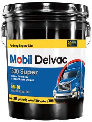 Delvac 1300, 5 gallon 15w40 super diesel engine oil