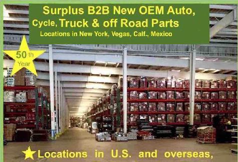 Buyer and seller of surplus brand name auto & truck parts