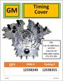 GM Timing Cover 2.8L/3.6L #349
