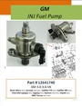 GM 3.6L INJ Fuel Pump 740