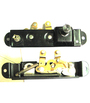 REAR DOOR LOCK CONTROL STRIKER ASSY  , XVT V43289 AA