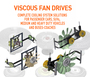 Viscous fan drives (Engine Cooling System)